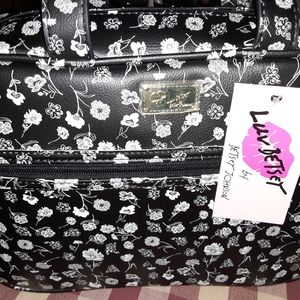 Betsey Johnson weekender bag